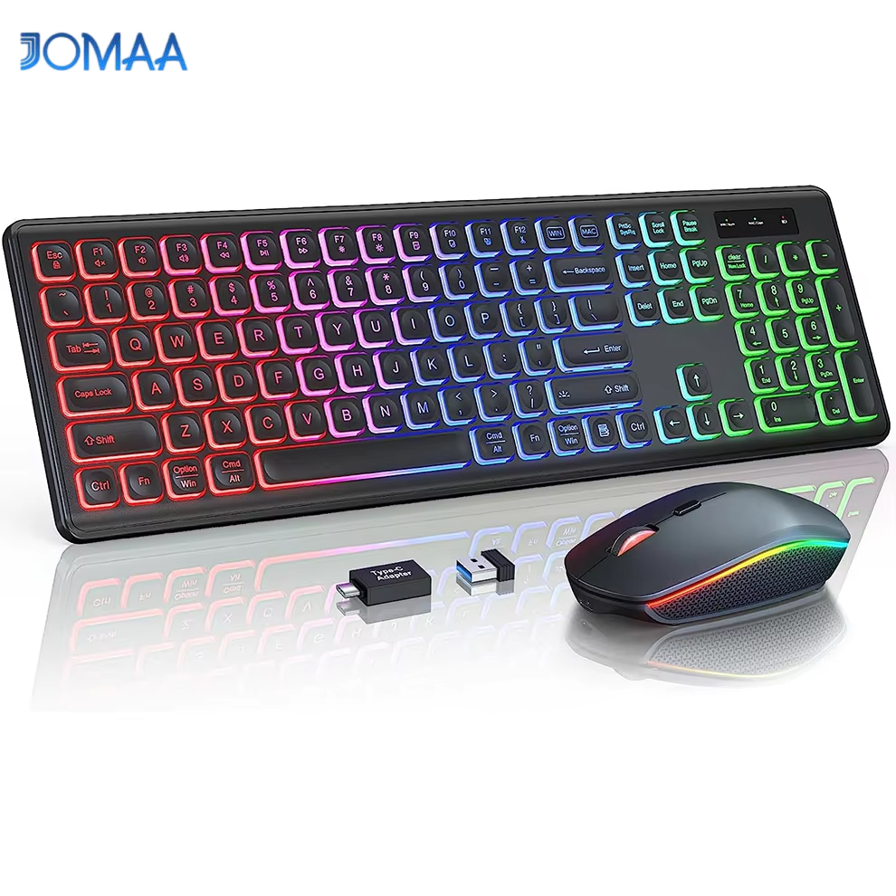 Gaming Accessories Combo - Комбинация беспроводной клавиатуры и мыши с