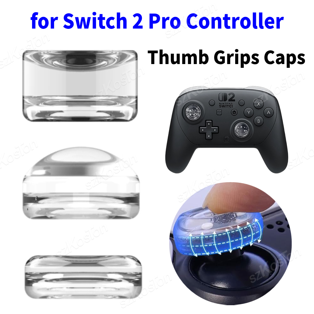 Gaming Accessories Nintendo Switch - Прозрачные колпачки для большого пальца для