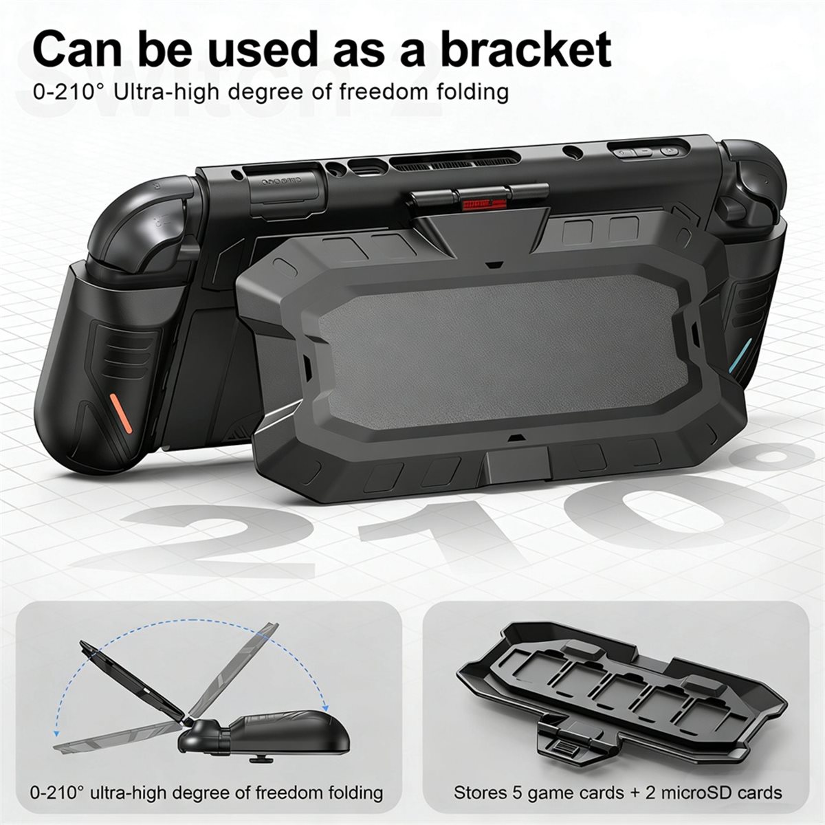 Gaming Accessories Nintendo Switch - Противоударный чехол OKgood из ТПУ для