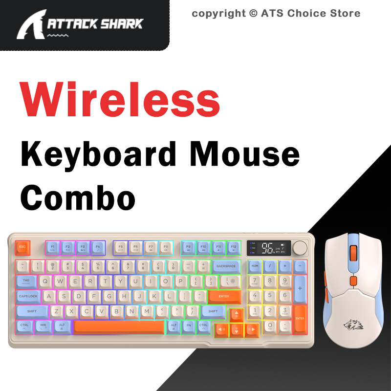 Gaming Accessories Combo - Беспроводной комплект клавиатуры и мыши FREEWOLF