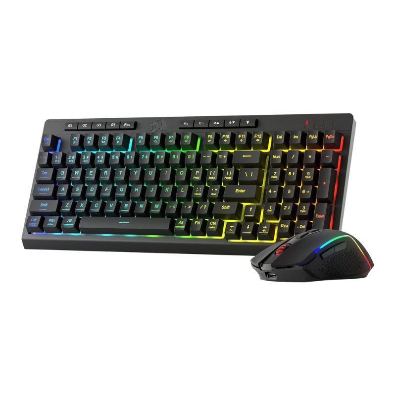Gaming Accessories Combo - Беспроводной игровой комплект Redragon S142: клавиатура