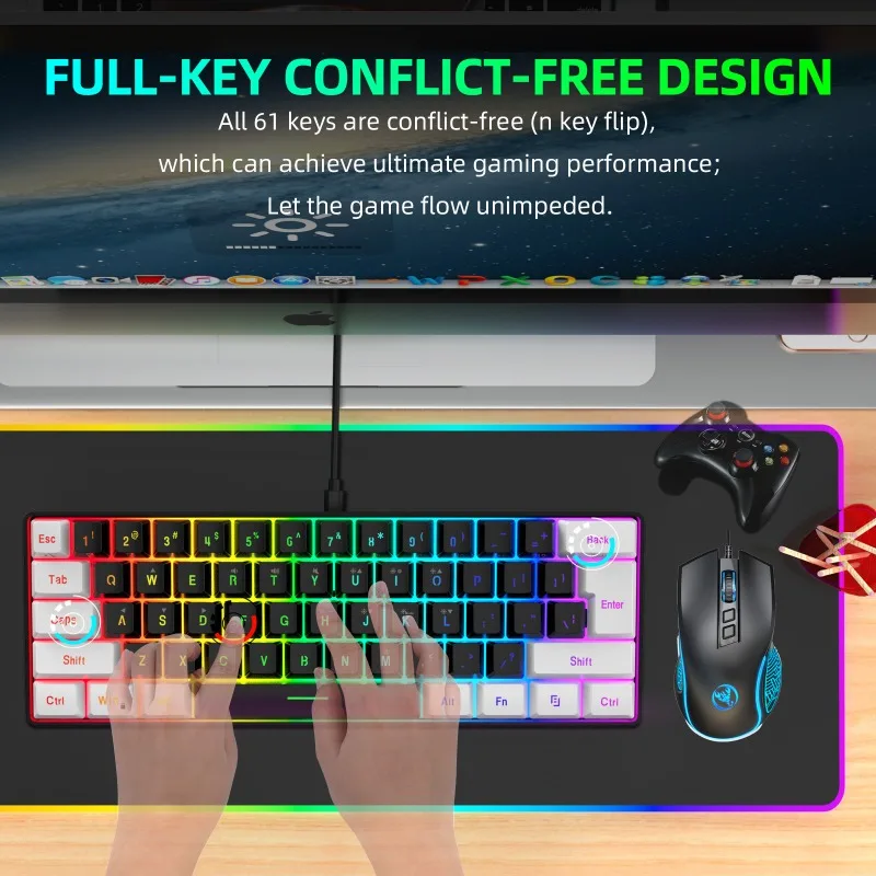 Комплект для геймеров: 60% кла – обзор и цена Gaming Accessories Combo