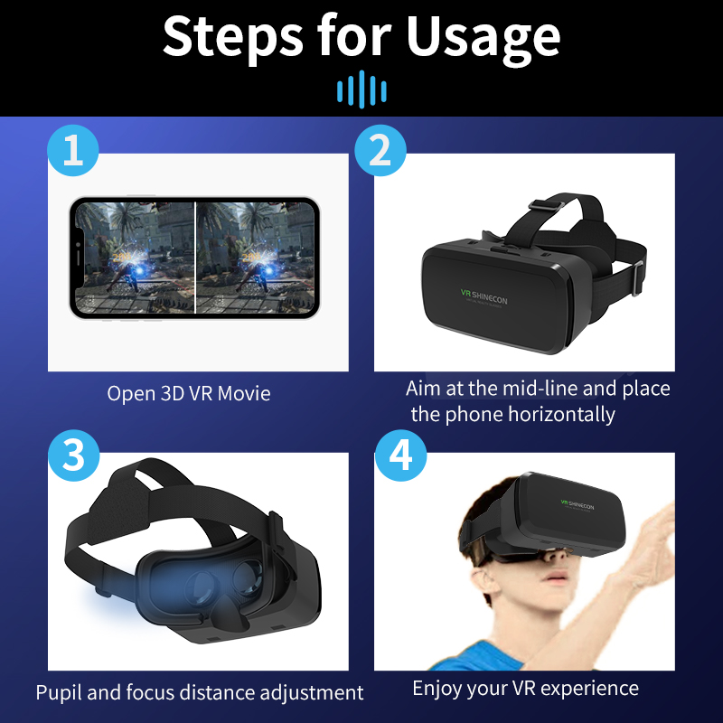 VR-очки 3D-гарнитура для вирту – обзор и цена Gaming Accessories For 8 Year Old